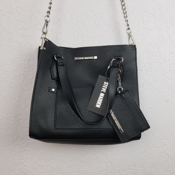 Steve Madden Handbags - 🦃NWT Steve madden | black purse